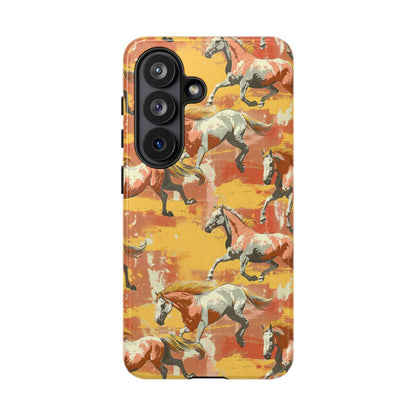 Pink Lemonade Horses Tough Case