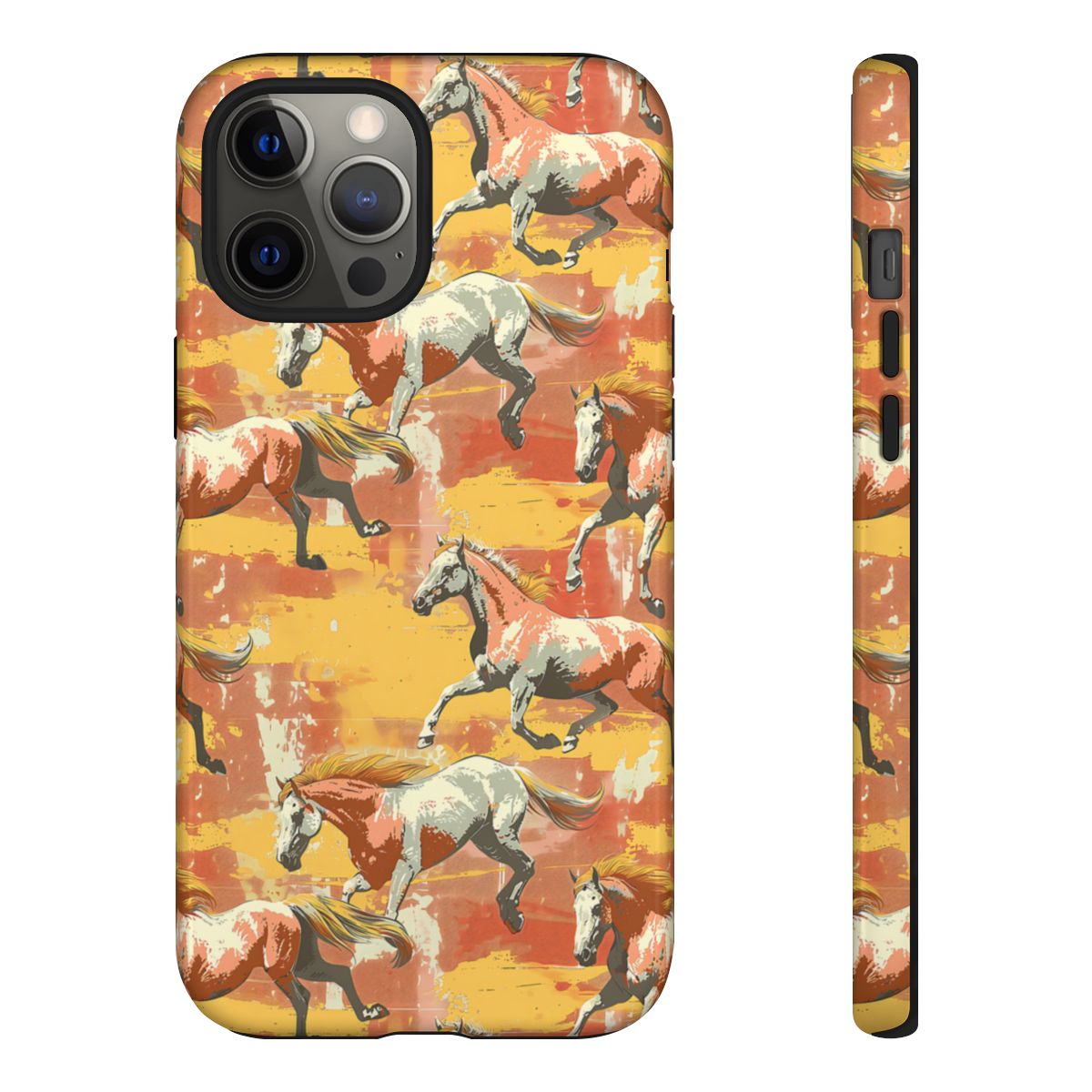 Pink Lemonade Horses Tough Case
