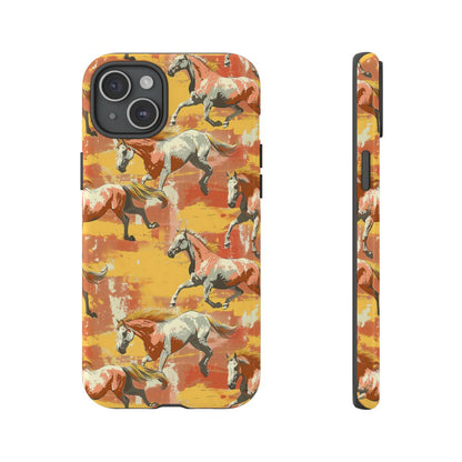 Pink Lemonade Horses Tough Case
