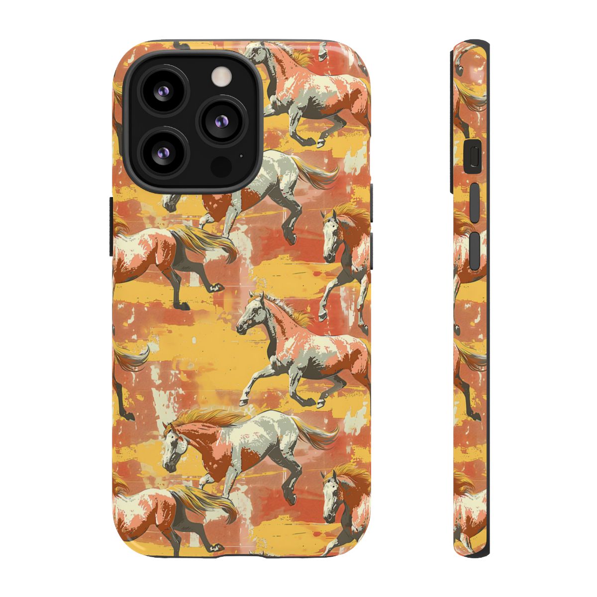 Pink Lemonade Horses Tough Case