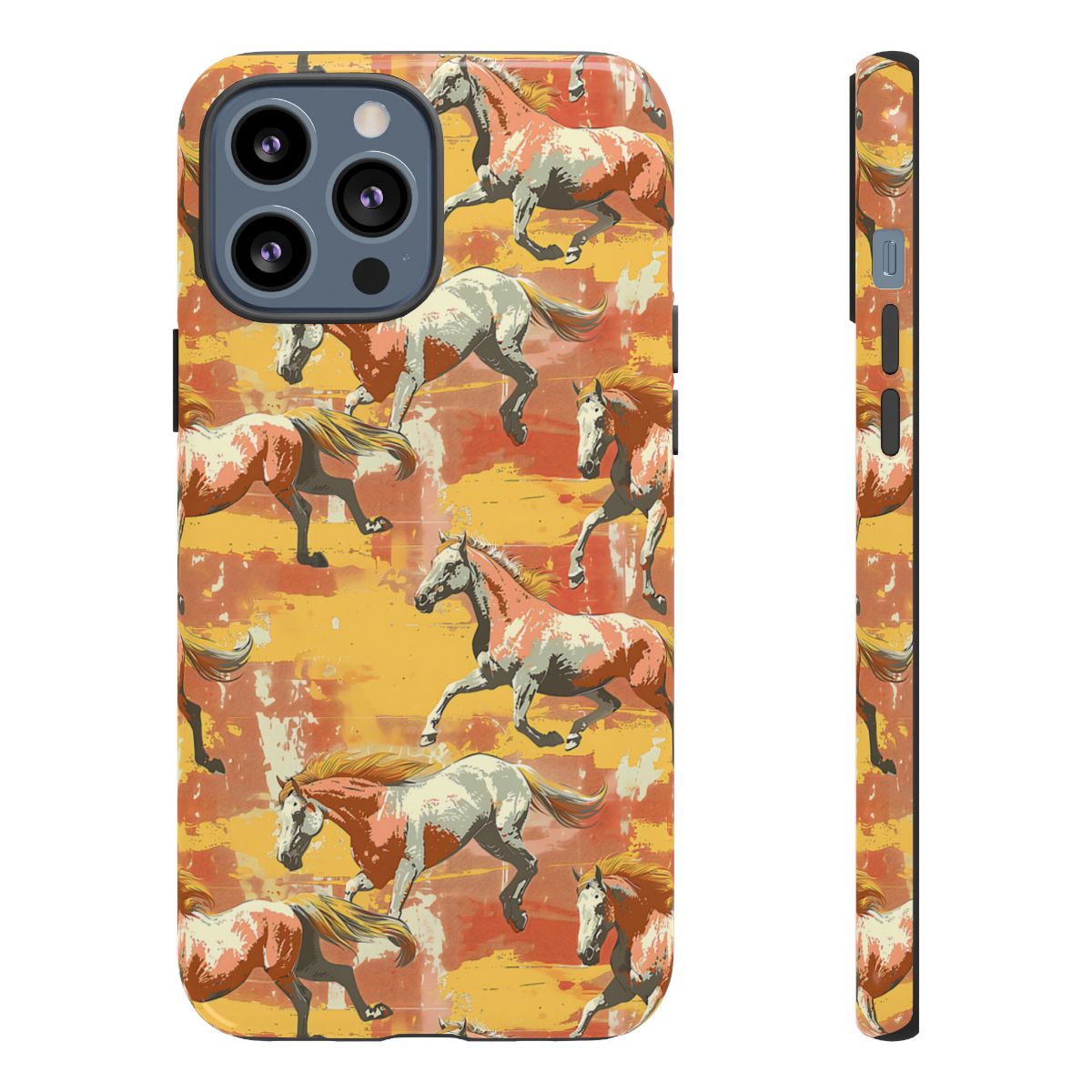 Pink Lemonade Horses Tough Case