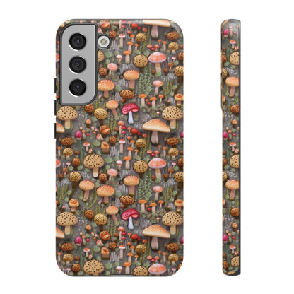 Pink Mushroom Tough Case