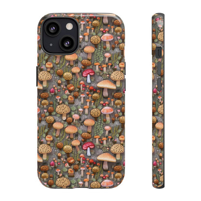 Pink Mushroom Tough Case