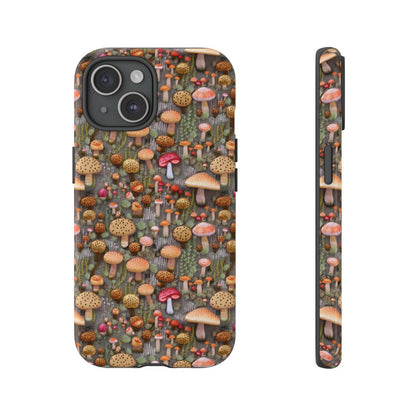 Pink Mushroom Tough Case