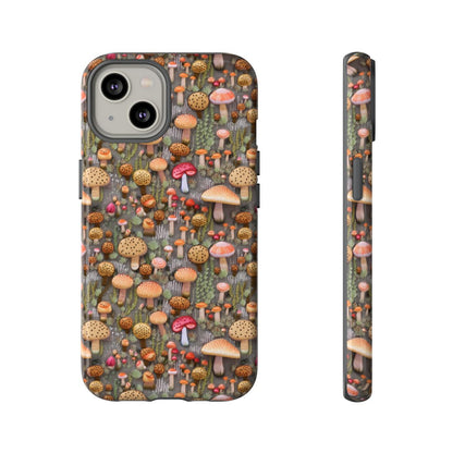 Pink Mushroom Tough Case
