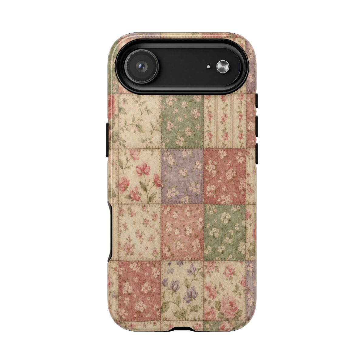 Pink Patchwork Magnetic Case