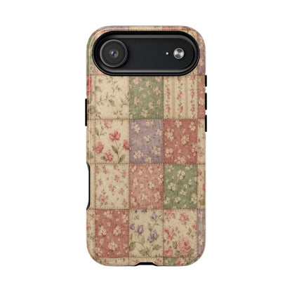 Pink Patchwork Magnetic Case