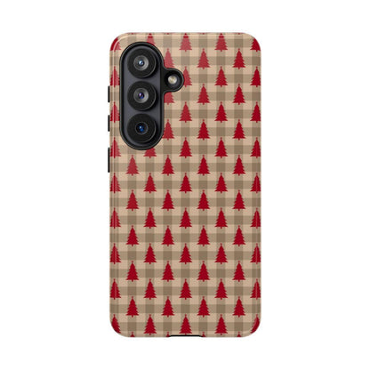 Plaid Tree Tough Case
