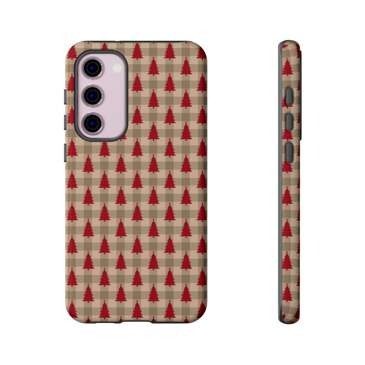Plaid Tree Tough Case