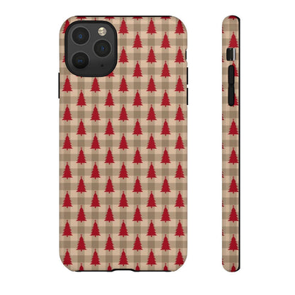 Plaid Tree Tough Case