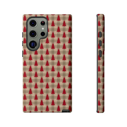 Plaid Tree Tough Case