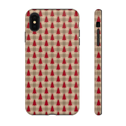 Plaid Tree Tough Case