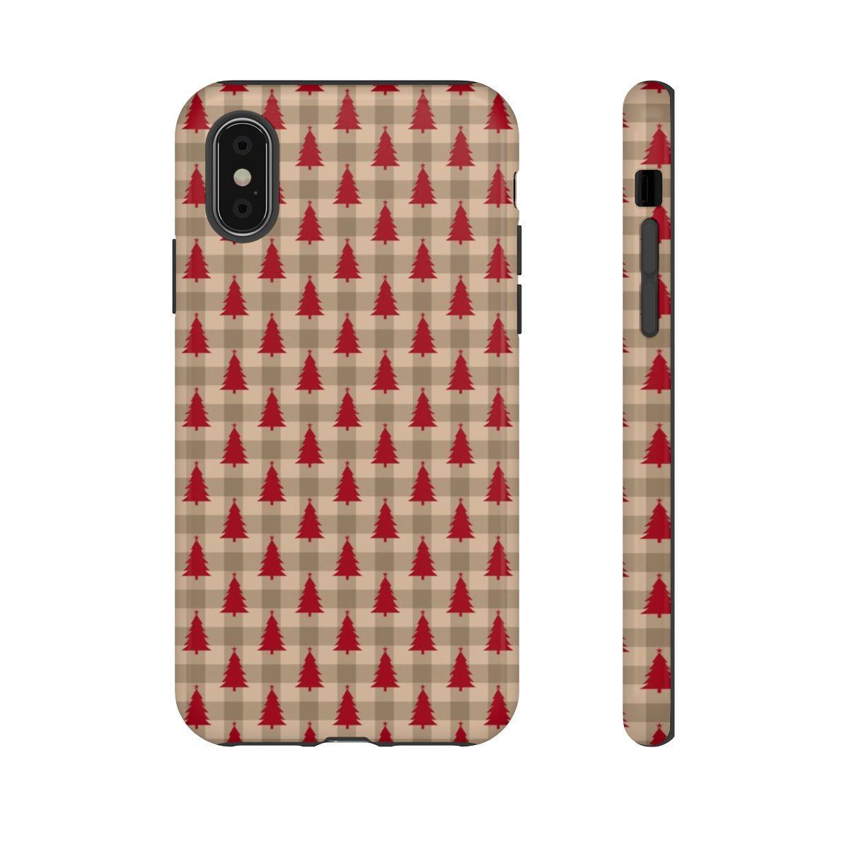Plaid Tree Tough Case