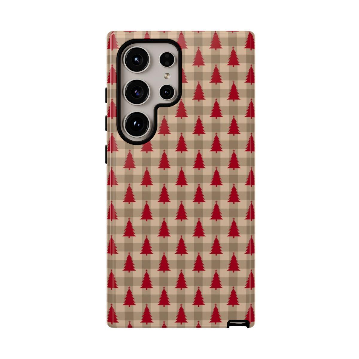 Plaid Tree Tough Case