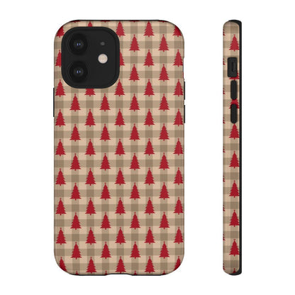 Plaid Tree Tough Case