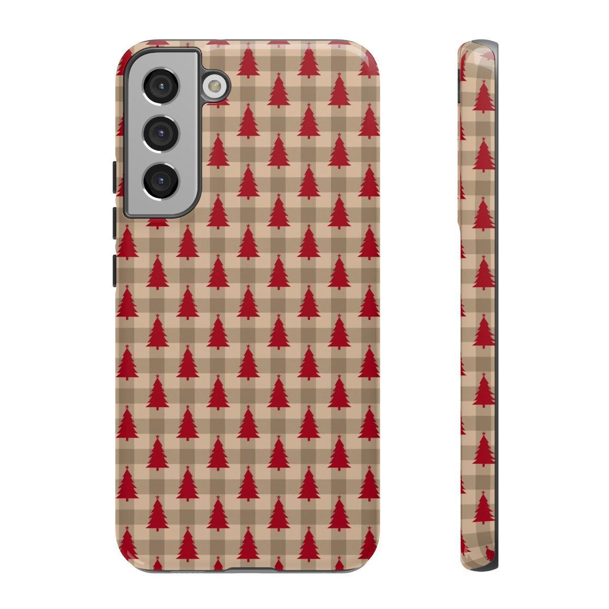 Plaid Tree Tough Case