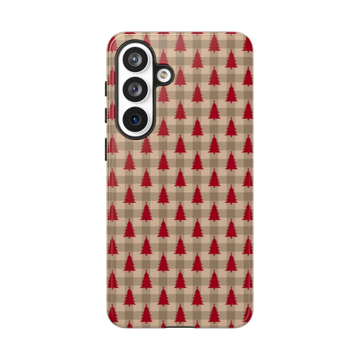 Plaid Tree Tough Case