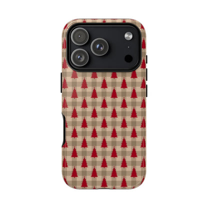 Plaid Tree Tough Case - iPhone 18 Pro