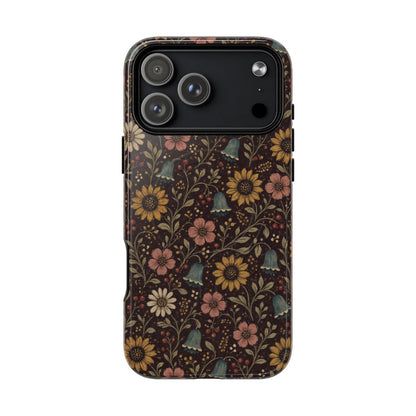 Plum Folk Floral Magnetic Case - iPhone 18 Pro Max