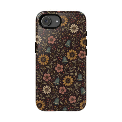 Plum Folk Floral Tough Case - iPhone 16e