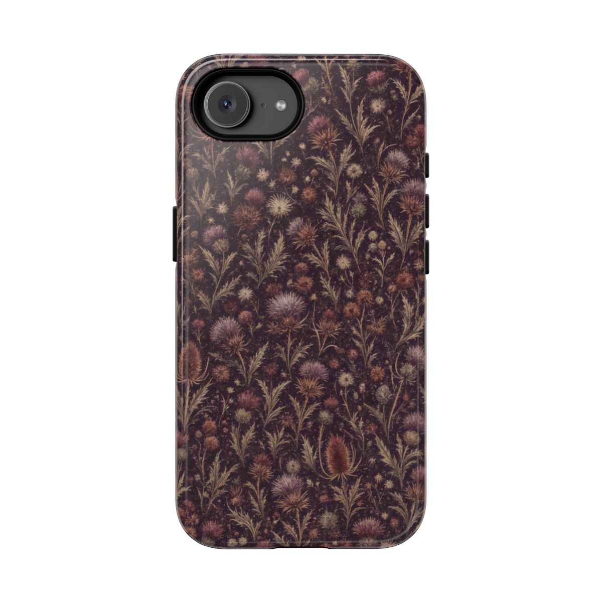 Plum Thistle Tough Case - iPhone 17e