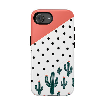 Polka Dot Cactus Tough Case - iPhone 16e