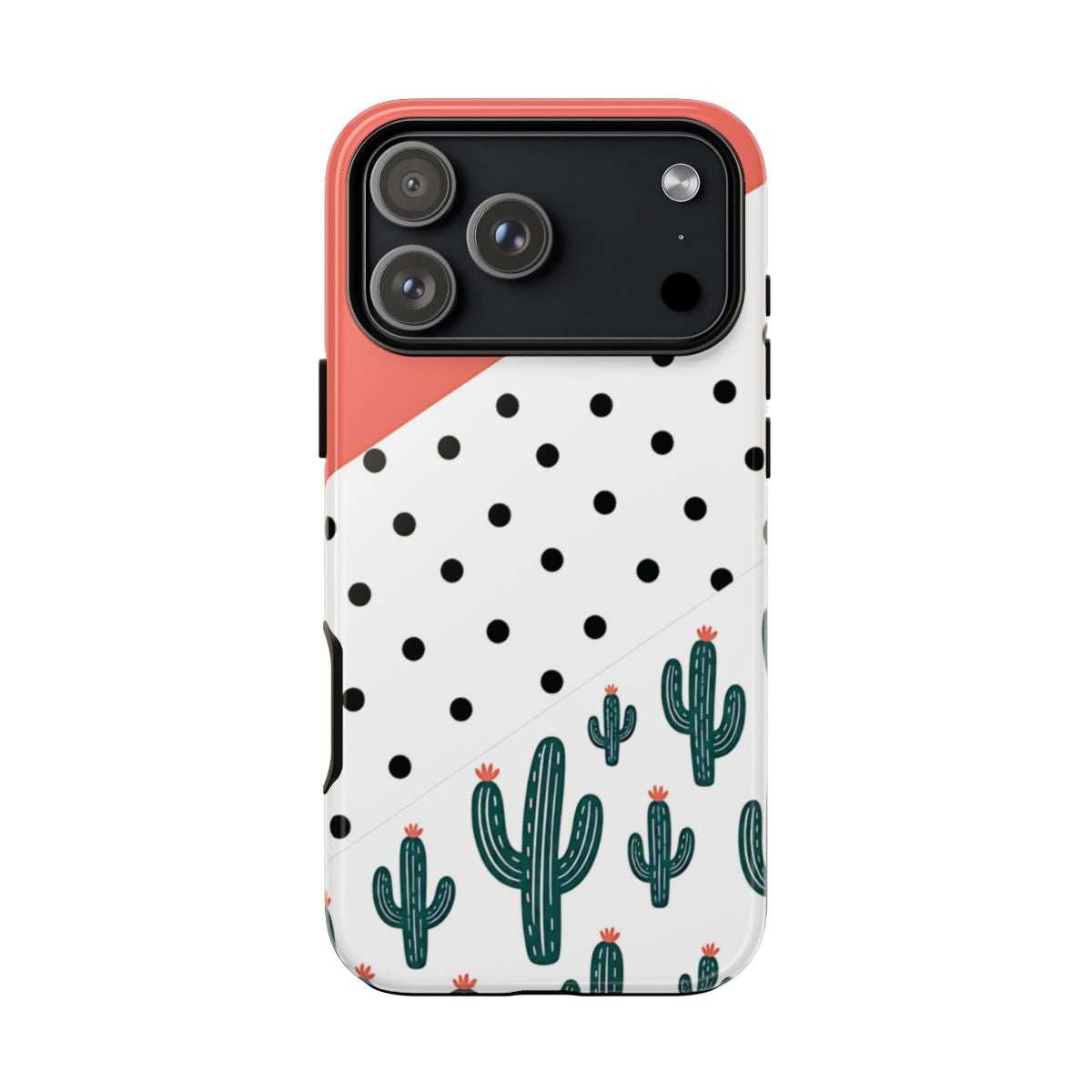 Polka Dot Cactus Tough Case - iPhone 18 Pro Max