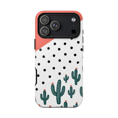 Polka Dot Cactus Tough Case - iPhone 18 Pro Max