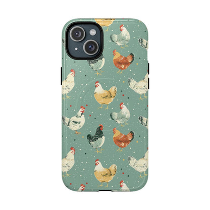 Polka Dot Chickens Magnetic Case