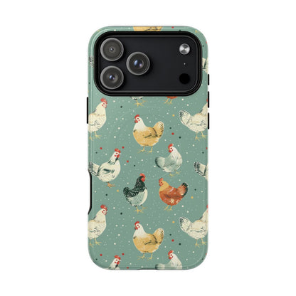 Polka Dot Chickens Magnetic Case