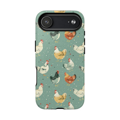 Polka Dot Chickens Magnetic Case