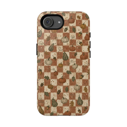 Pumpkin Checker Tough Case - iPhone 16e