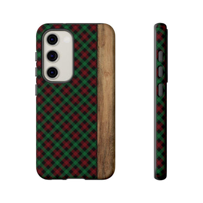 Red Green Plaid Tough Case