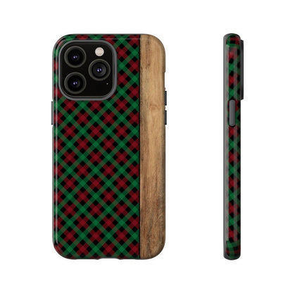 Red Green Plaid Tough Case
