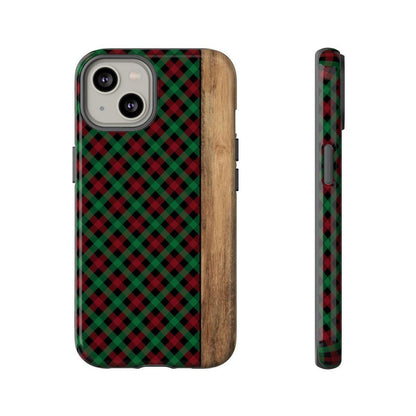 Red Green Plaid Tough Case