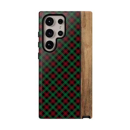 Red Green Plaid Tough Case