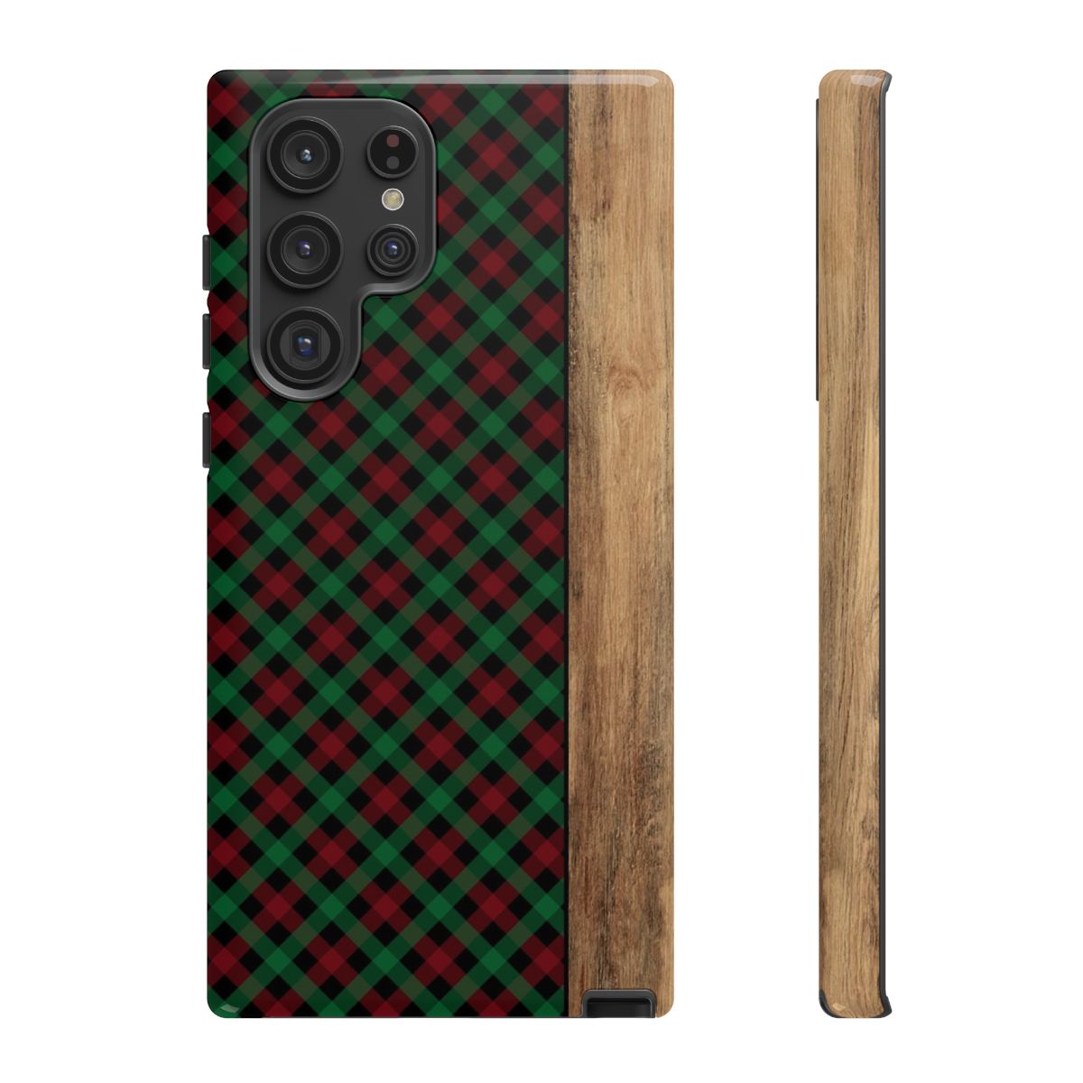 Red Green Plaid Tough Case