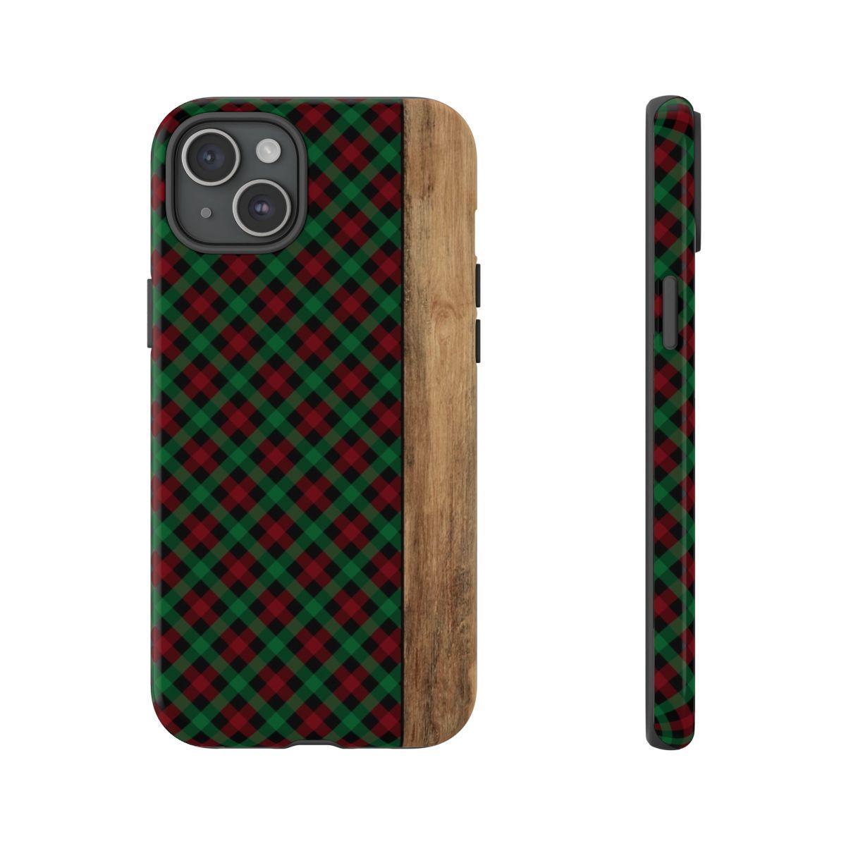 Red Green Plaid Tough Case