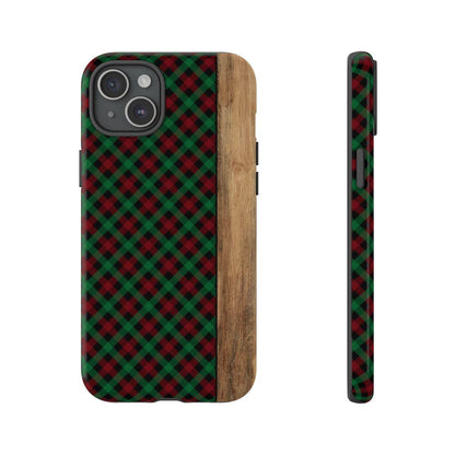 Red Green Plaid Tough Case