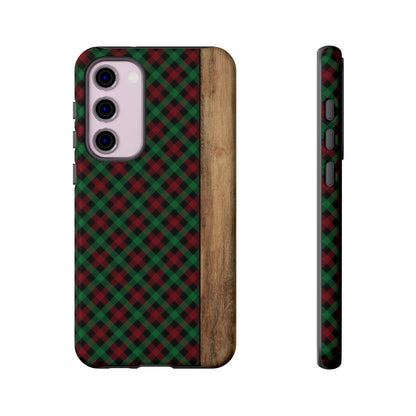 Red Green Plaid Tough Case