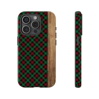 Red Green Plaid Tough Case