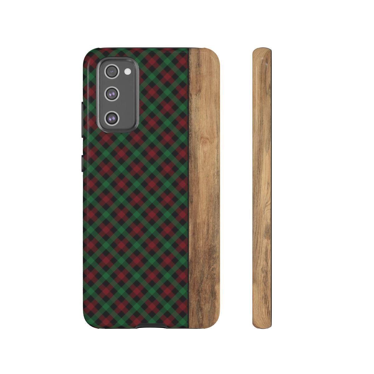 Red Green Plaid Tough Case