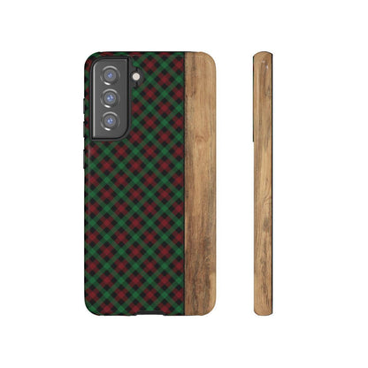 Red Green Plaid Tough Case