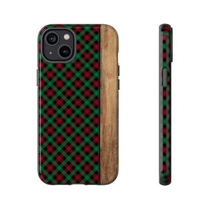 Red Green Plaid Tough Case