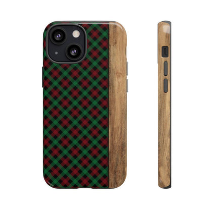 Red Green Plaid Tough Case