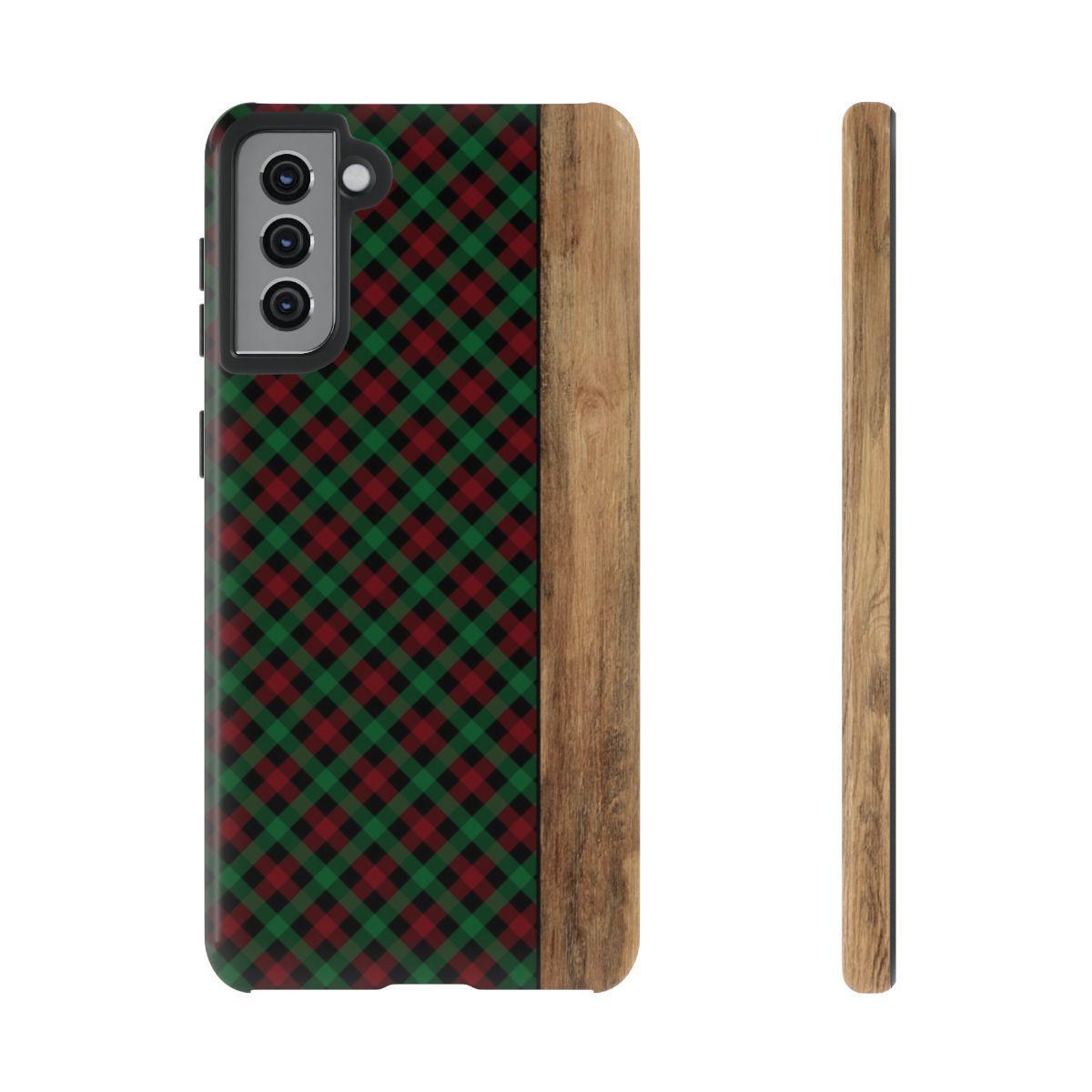 Red Green Plaid Tough Case