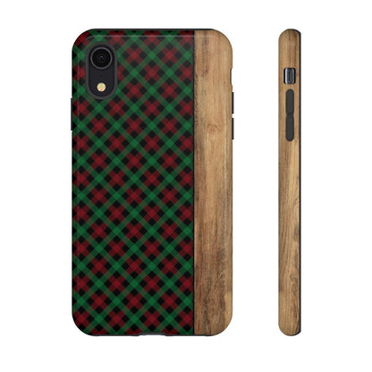 Red Green Plaid Tough Case