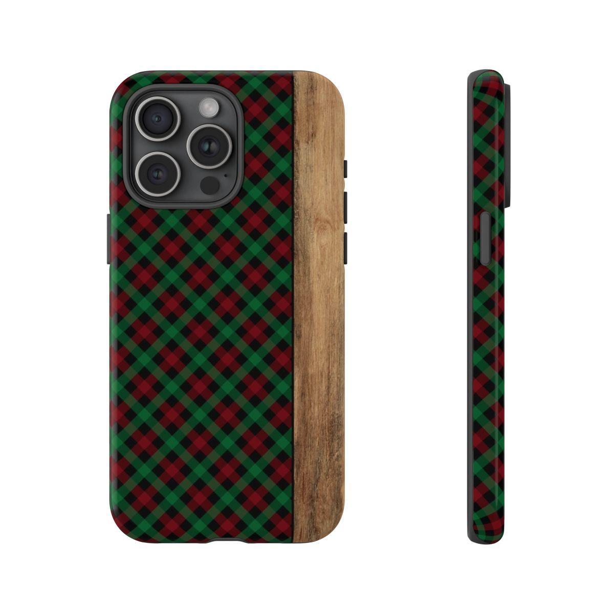 Red Green Plaid Tough Case