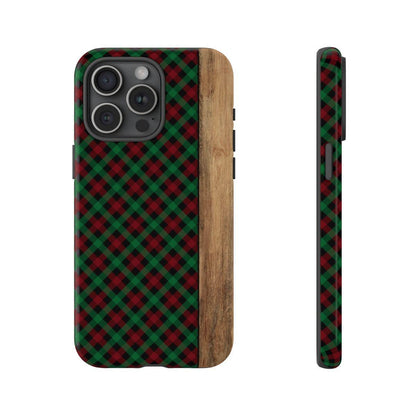 Red Green Plaid Tough Case