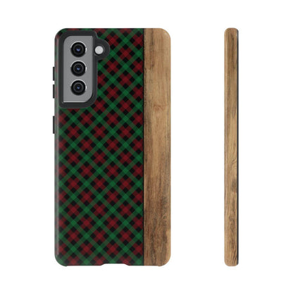 Red Green Plaid Tough Case